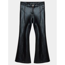 Calvin Klein Jeans Szövet nadrág Spacer IG0IG02293 Fekete Flare Fit
