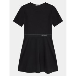 Calvin Klein Jeans Hétköznapi ruha Logo Tape IG0IG02310 Fekete Regular Fit