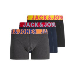 Jack&Jones 3 darab boxer Crazy Solid 12151349 Színes