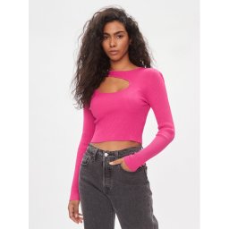 ONLY Blúz Meddi 15311084 Rózsaszín Slim Fit