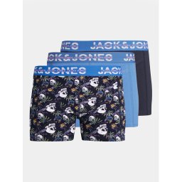 Jack&Jones Junior 3 darab boxer Havana 12250356 Sötétkék
