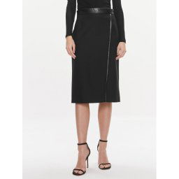 Boss Ceruzaszoknya Vepuro 50506994 Fekete Slim Fit