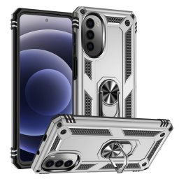 RING Motorola Moto G52 ezüst védőtok