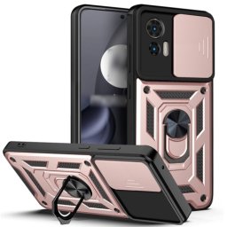 RING KAMERA Borító tartóval Motorola Edge 30 Neo pinkhez