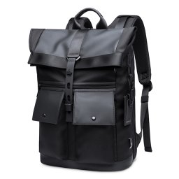 BANGE LEISURE Tágas hátizsák laptop számára akár 15,6" fekete átlóval