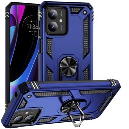 RING Védőburkolat tartóval Motorola Moto G14 kék