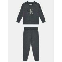 Calvin Klein Jeans Pulóver és szövet nadrág szett IN0IN00167 Szürke Regular Fit