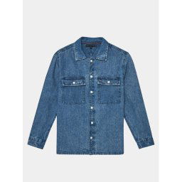Tommy Hilfiger Farmering Soft Denim Shirt L/S KB0KB08727 Kék Regular Fit