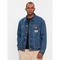 Calvin Klein Jeans Farmer kabát Regular 90'S Denim Jacket J30J324972 Kék Regular Fit