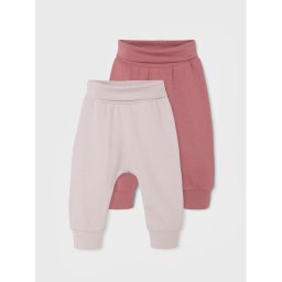 NAME IT 2 darab nadrág szett 13210229 Rózsaszín Regular Fit
