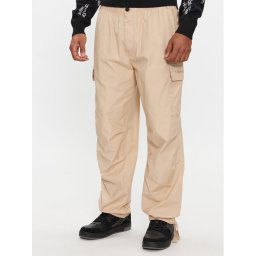 Calvin Klein Jeans Cargo nadrág Essential Regular Cargo Pant J30J324692 Bézs Regular Fit