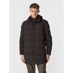 Pierre Cardin Pehelykabát 10038/000/0015 Fekete Regular Fit