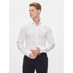 Hugo Ing Kery 50508303 Fehér Slim Fit
