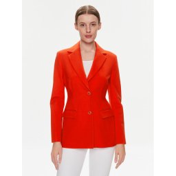 Tommy Hilfiger Zakó Slim Knit Sb Blazer WW0WW40341 Piros Slim Fit
