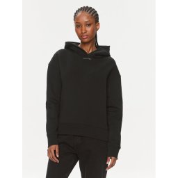 Calvin Klein Pulóver Metallic Micro Logo K20K206960 Fekete Relaxed Fit