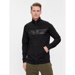 Boss Pulóver Authentic Jacket Z 50510629 Fekete Regular Fit