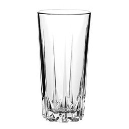 Üvegpohár, metszett, 6db-os szett, 33cl, \GastroLine HB\ [6 db]