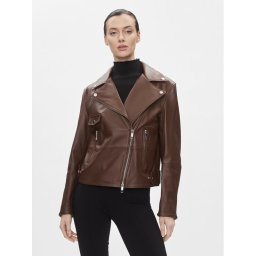 Boss Biker dzseki Sajina 50505622 Barna Slim Fit