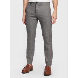 Tommy Hilfiger Chinos Hampton Flat Front MW0MW29664 Szürke Slim Fit