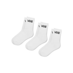 Vans 3 pár női bokazokni Classic Crew VN000XNQWHT Fehér