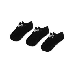 Vans 3 pár női bokazokni Classic Kick VN000XNRBLK Fekete