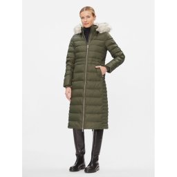 Tommy Hilfiger Pehelykabát Tyra WW0WW39745 Zöld Regular Fit