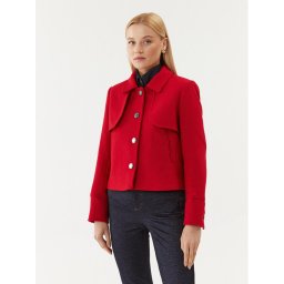 Morgan Gyapjú kabát 232-GMIM Piros Regular Fit