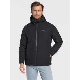 Jack Wolfskin Esőkabát Wisper 1111723 Fekete Regular Fit