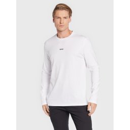 Boss Hosszú ujjú TChark 50473286 Fehér Regular Fit
