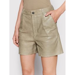 Gestuz Bőrnadrág Petraligz 10906056 Zöld Regular Fit
