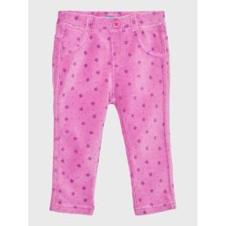 United Colors Of Benetton Szövet nadrág 4T5XGE00K Rózsaszín Regular Fit