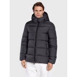 J.Lindeberg Pehelykabát Barrell FMOW06385 Fekete Regular Fit