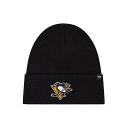 47 Brand Sapka Nhl Pittsburgh Penguins Haymaker '47 Cuff Knit H-HYMKR15ACE-BK Fekete