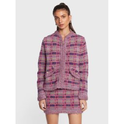 Blugirl Blumarine Kardigán RF2037-MA293 Lila Regular Fit