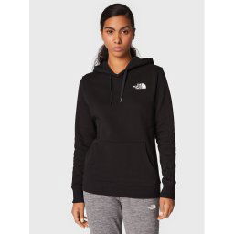 The North Face Pulóver Simple Dome NF0A7X2T Fekete Regular Fit