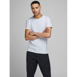 Jack&Jones Póló Basic 12058529 Fehér Stretch Fit