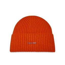 Calvin Klein Sapka Ck Must Logo Beanie K60K611401 Narancssárga