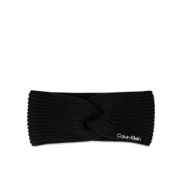Calvin Klein Hajszalag Ck Must Logo Twisted Headband K60K611400 Fekete
