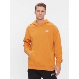 Puma Pulóver Classics 535601 Narancssárga Relaxed Fit