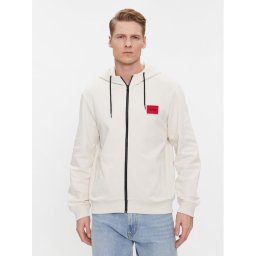 Hugo Pulóver Daple212 50447972 Fehér Regular Fit
