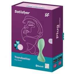 Satisfyer Trendsetter anál vibrátor (zöld) (APP-os)