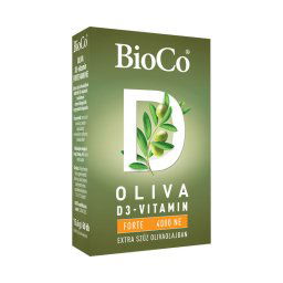 BioCo Oliva D3-vitamin Forte 4000NE lágyzselatin kapszula 60x