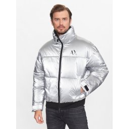 Armani Exchange Pehelykabát 6RZB45 ZNPTZ 1987 Ezüst Regular Fit
