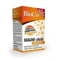 BioCo MAGNE-citrát + B6-vitamin Megapack - 90db