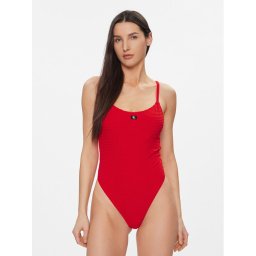 Calvin Klein Swimwear Női fürdőruha KW0KW02475 Piros