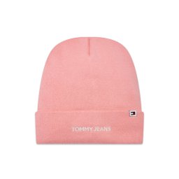 Tommy Jeans Sapka Tjw Linear Logo Beanie AW0AW15843 Rózsaszín