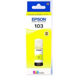 T00S44A Tinta EcoTank L3110, L3150, L1110 nyomtatókhoz, EPSON 103, sárga, 65 ml