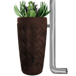 Esővízgyűjtő kaspó | Barna | 240L