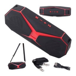 BoomBox S620 hordozható vezeték nélküli hangszóró Piros