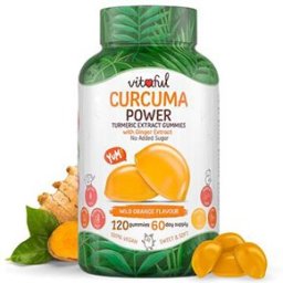 Vitaful Curcuma Power Kurkuma gumivitamin - 120db